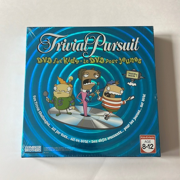 Trivia Pursuit DVD Board Game Kids / 2006 Park Brothers / New Sealed - Picture 2 of 7